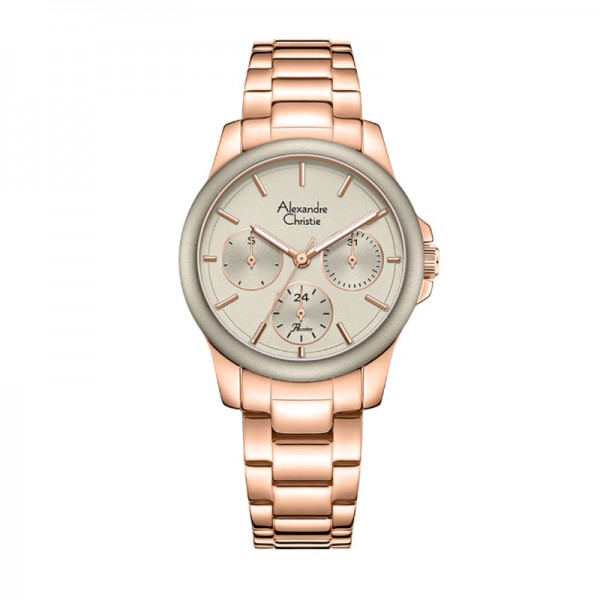 Alexandre Christie AC 2A95 Rosegold Grey BFBRGGR